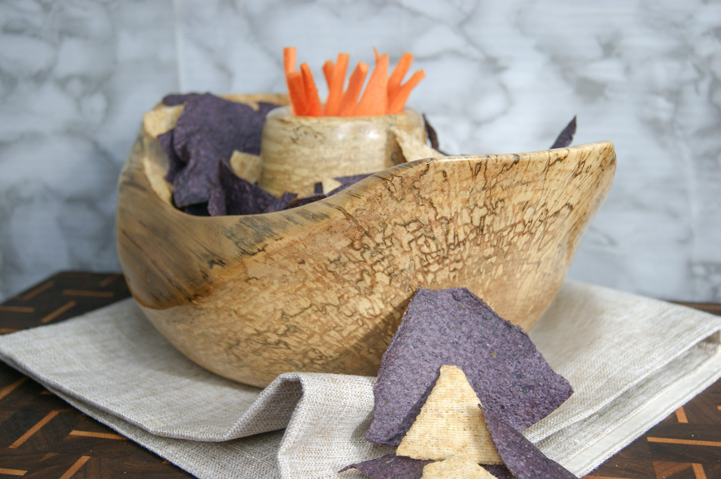 Bol en bois d'érable coti